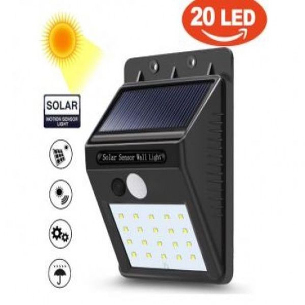 lampa solara cu senzor miscare
