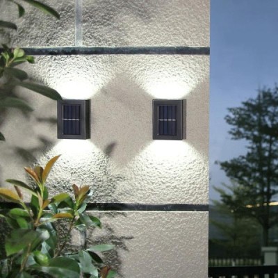 Set 2 Lampi solare LED de perete